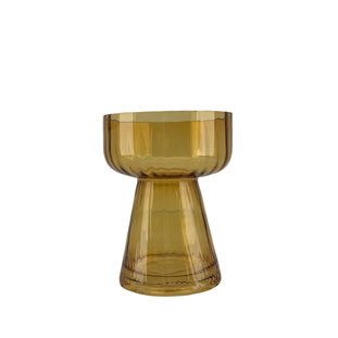 GLASS VASE AMI OCRA S