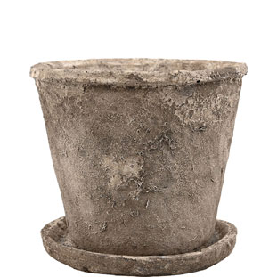 POT HESTIA MEDIUM Ø20,5CM GREY