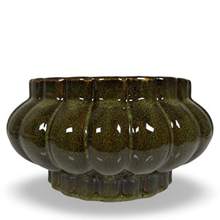 PLANTER BEAU GREEN LARGE