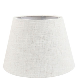 LAMP SHADE E14/E27 CHANTAL WHITE MEDIUM