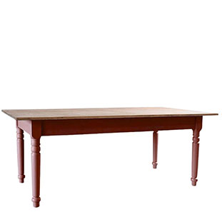 TABLE KRISTINA LIN VALNÖT/RÖDOCRA