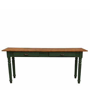 SIDE TABLE KRISTINA LIN VALNÖT/KÖPENHAMNSGRÖN