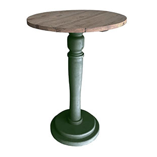 CAFÉ TABLE ELINA LIN VALNÖT/KÖPENHAMNSGRÖN