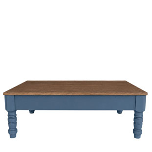 COFFEE TABLE ALMA LIN VALNÖT/BERGBLÅ