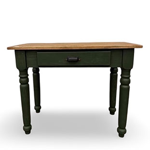SIDE TABLE SMALL KRISTINA LIN VALNÖT/KÖPENHAMNSGRÖN
