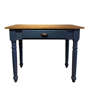 SIDE TABLE SMALL KRISTINA LIN VALNÖT /BERGBLÅ