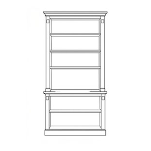 BOOKCASE LA MAISON ANTIKGRÖN