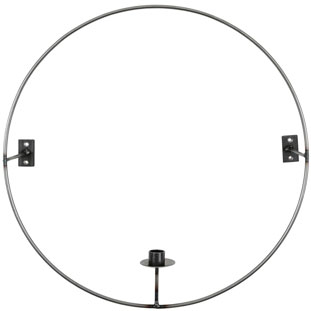 CANDLE HOLDER CIRCLE FOR WALL