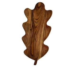 WOODY OAKLEAF PLATTER L