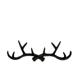 HANGER CROSSED ANTLER