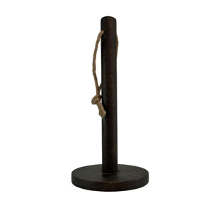WOODY PAPER DISPENSER BLACK
