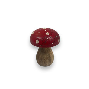 DECORATION MUSCARIA RED SMALL