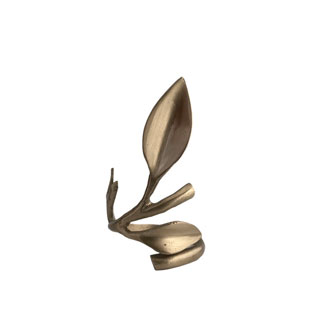 NAPKIN RING BRANCH GOLD
