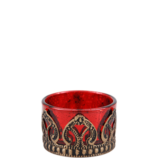 CANDLE HOLDER CHICO RED