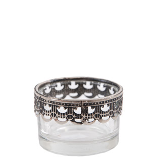 CANDLE HOLDER SILVER BRODD
