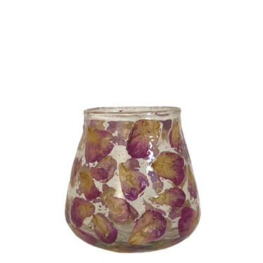CANDLE HOLDER ROSE SMALL