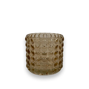 CANDLE HOLDER PIANA AMBER LARGE