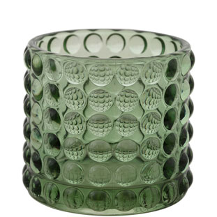 CANDLE HOLDER PIANA LARGE MOSS GREEN