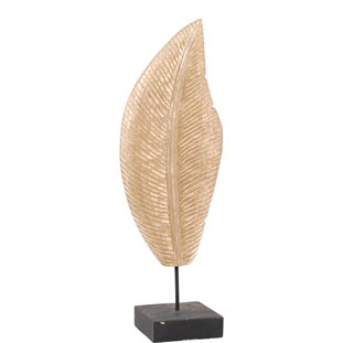 DECORATION WOODEN FEATHER