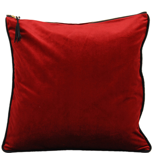 CUSHION COVER CHAMBORD RED 45X45CM