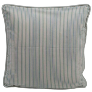 CUSHION COVER STRIPE 45X45CM GREEN