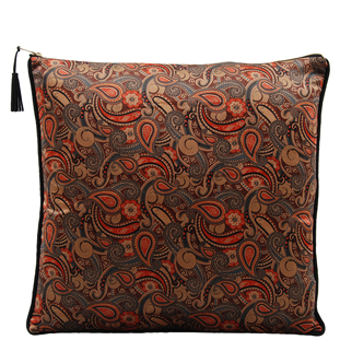 CUSHION COVER KIRKBY 45X45CM BROWN