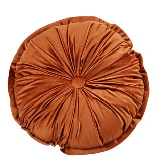 CUSHION ROUND CHESTER Ø45CM RUST