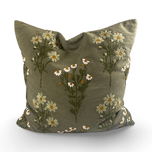 CUSHION COVER MARGERIT GREEN