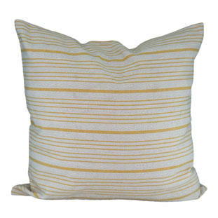 CUSHION COVER STRIA YELLOW