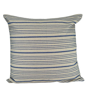 CUSHION COVER STRIA BLUE