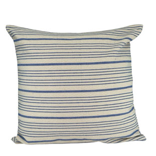 CUSHION COVER STRIA BLUE