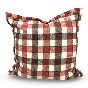CUSHION COVER PIECE RED