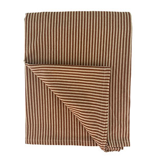 TABLE CLOTH STRIPE RUST