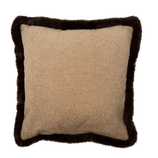 CUSHION COVER BRUNO BROWN