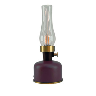 TABLE LAMP POMOX BURGUNDY