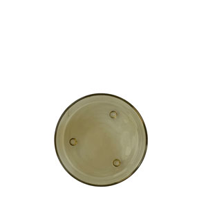 CANDLE PLATE SAND L