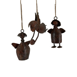 ReUSED ORNAMENT ANGELS 3set