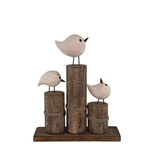 DECORATION TRIPLE GULL