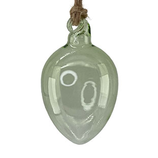 HANGING EGG SHEERE LIGHT GREEN L
