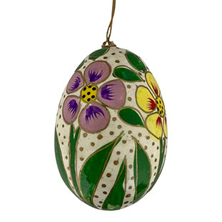HANDPAINTED EGG ESAIA LARGE