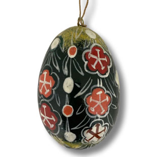 HANDPAINTED EGG ESPIN LARGE