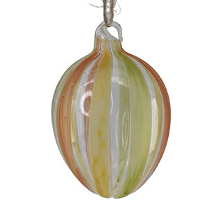 HANGING EGG SHEERE PAINTED L