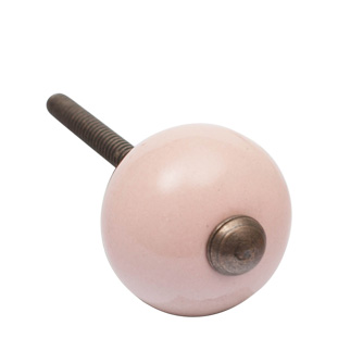 KNOB RONDES SMALL PINK
