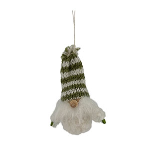 DECORATION SANTA BAUER GREEN