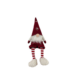 DECORATION SITTING SANTA STERREN