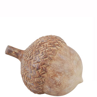 DECORATION ACORN NATURE SMALL