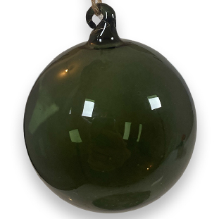 ORNAMENT SHEERE GREEN LARGE