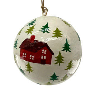 HANDPAINTED ORNAMENT WINTER