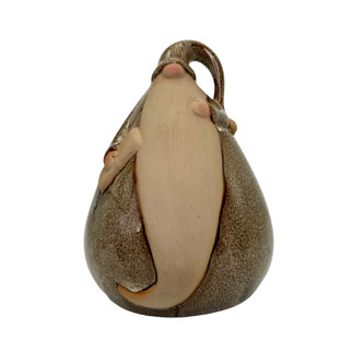 DECORATION GNOME BROWN L