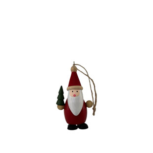DECORATION YULE HANGING SANTE & PINE